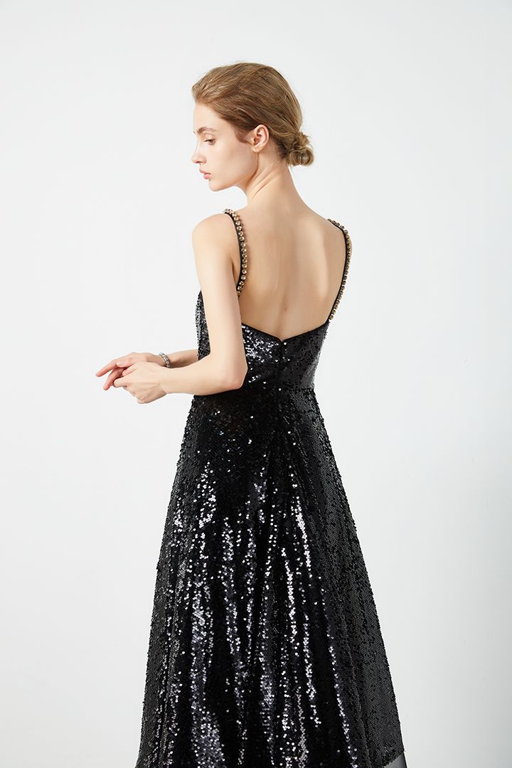 Sequin Overlay dress