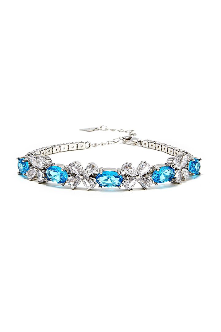 Blue rhinestone Bracelet
