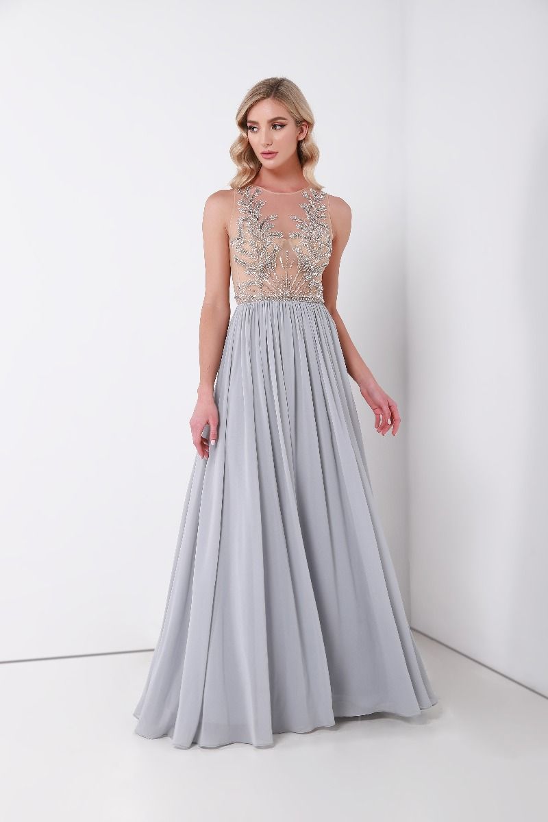 Silver clearance bustier dress