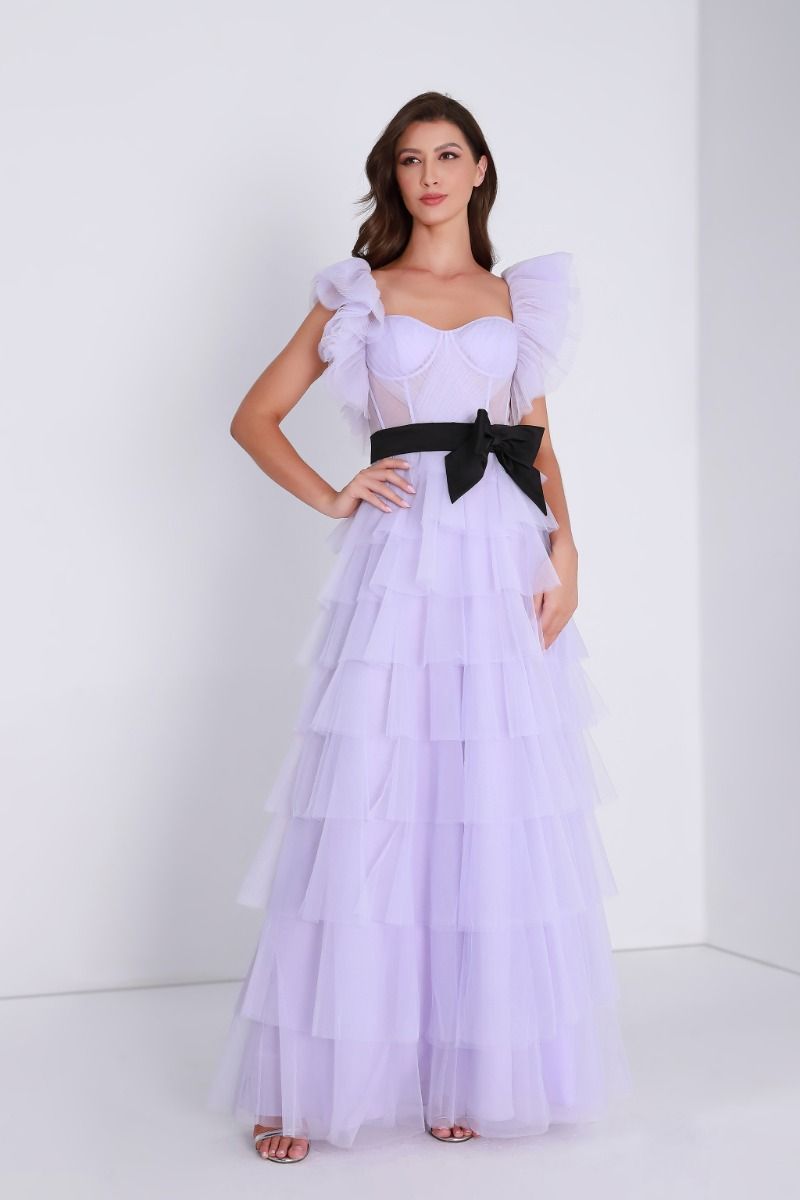 Bow belt dress cheap