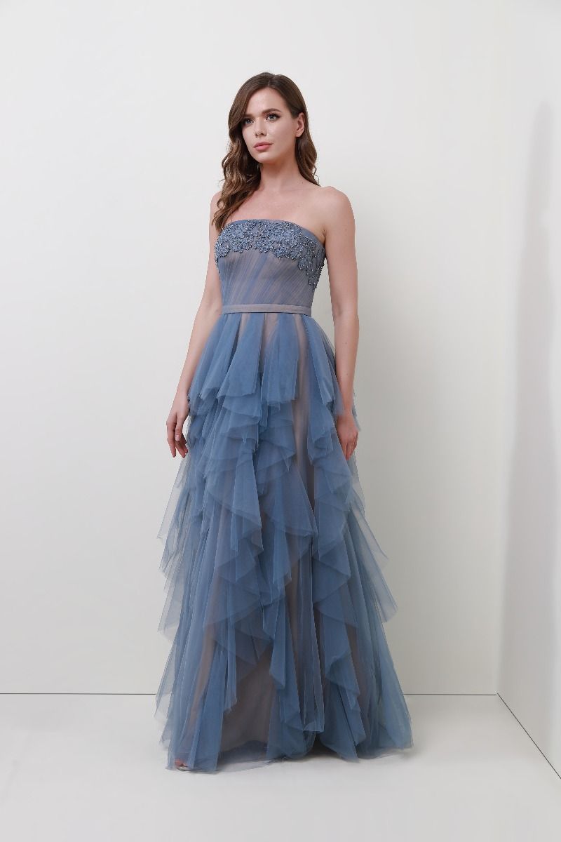 Ruffles & layers tulle dress