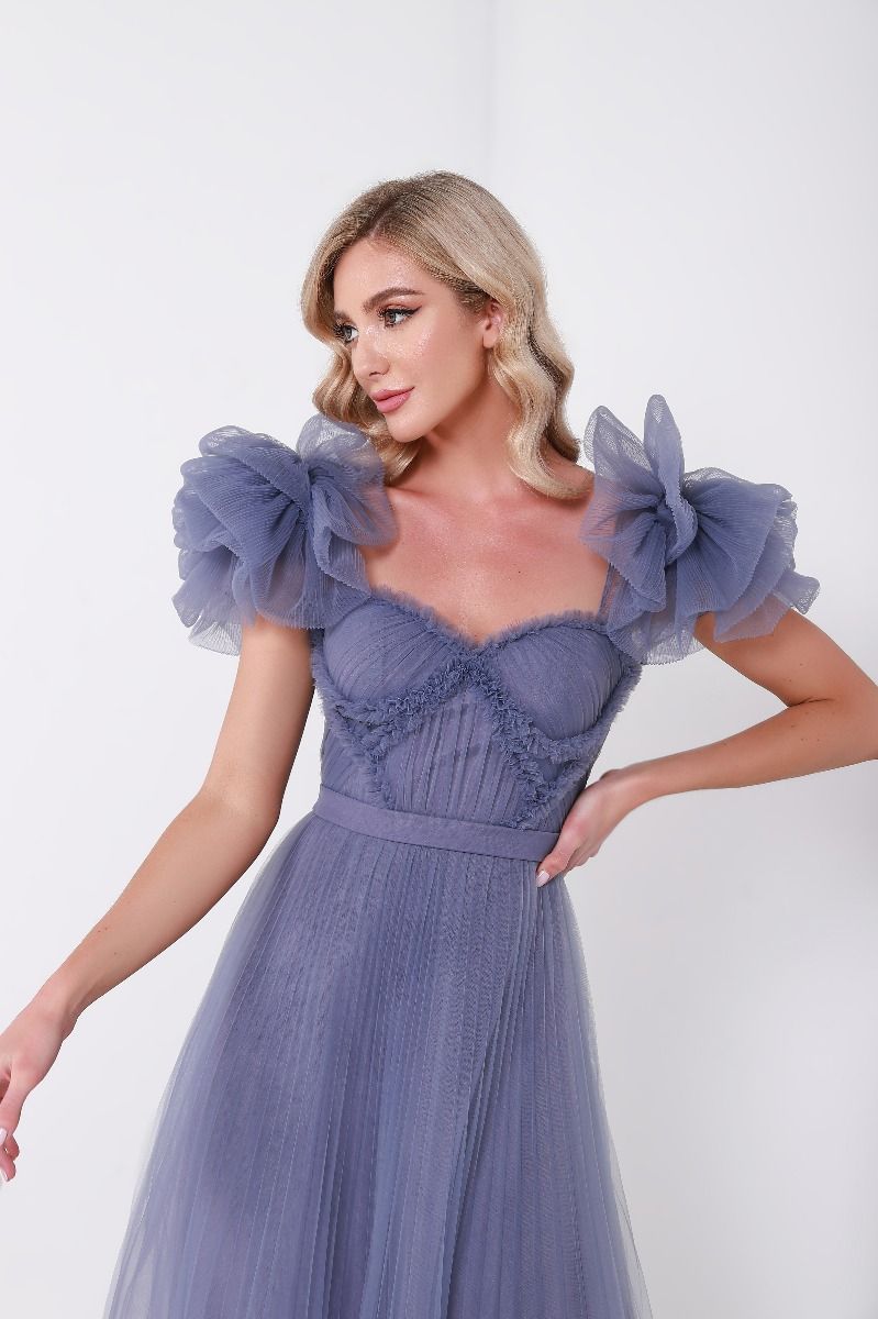 Unique shoulder dress