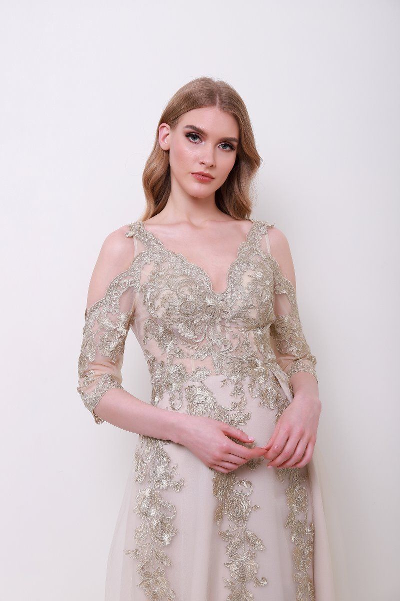 Lace embroidery Dress