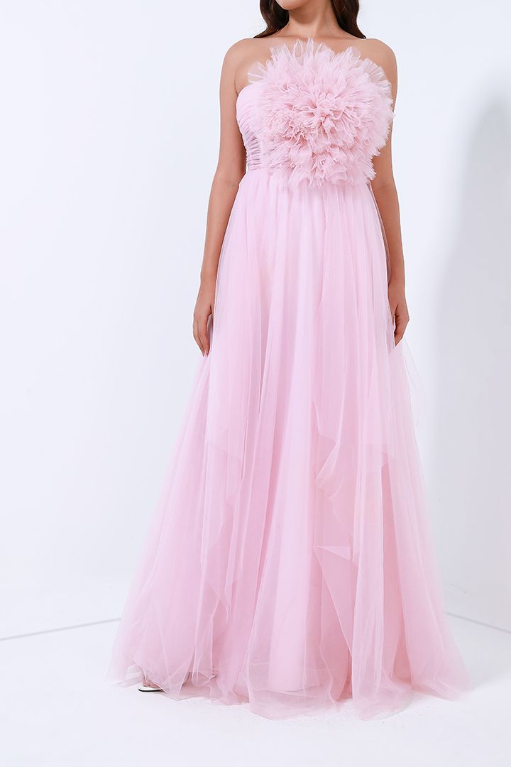 Unique fluent floral dress clearance
