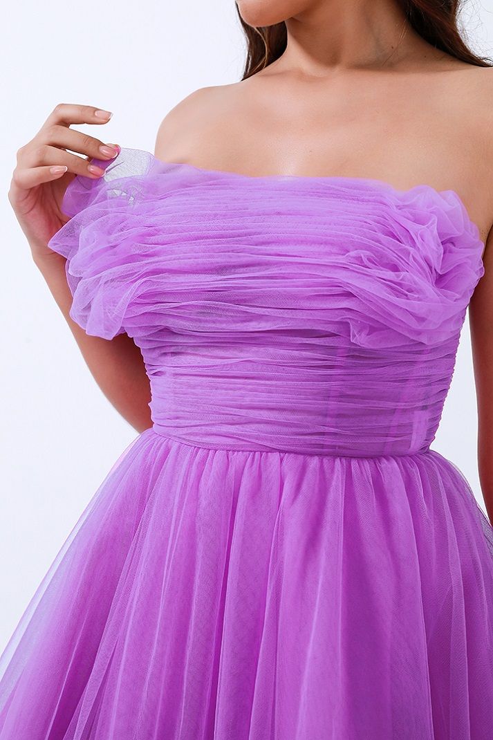 Floral applique dress