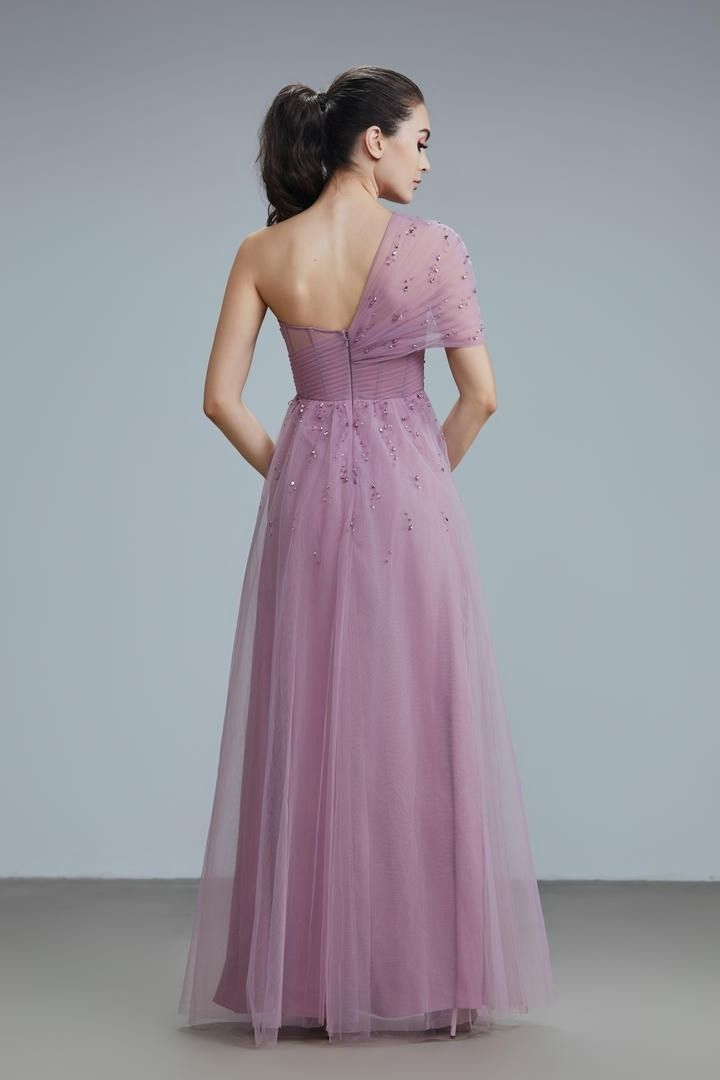 Colored embellishment dress