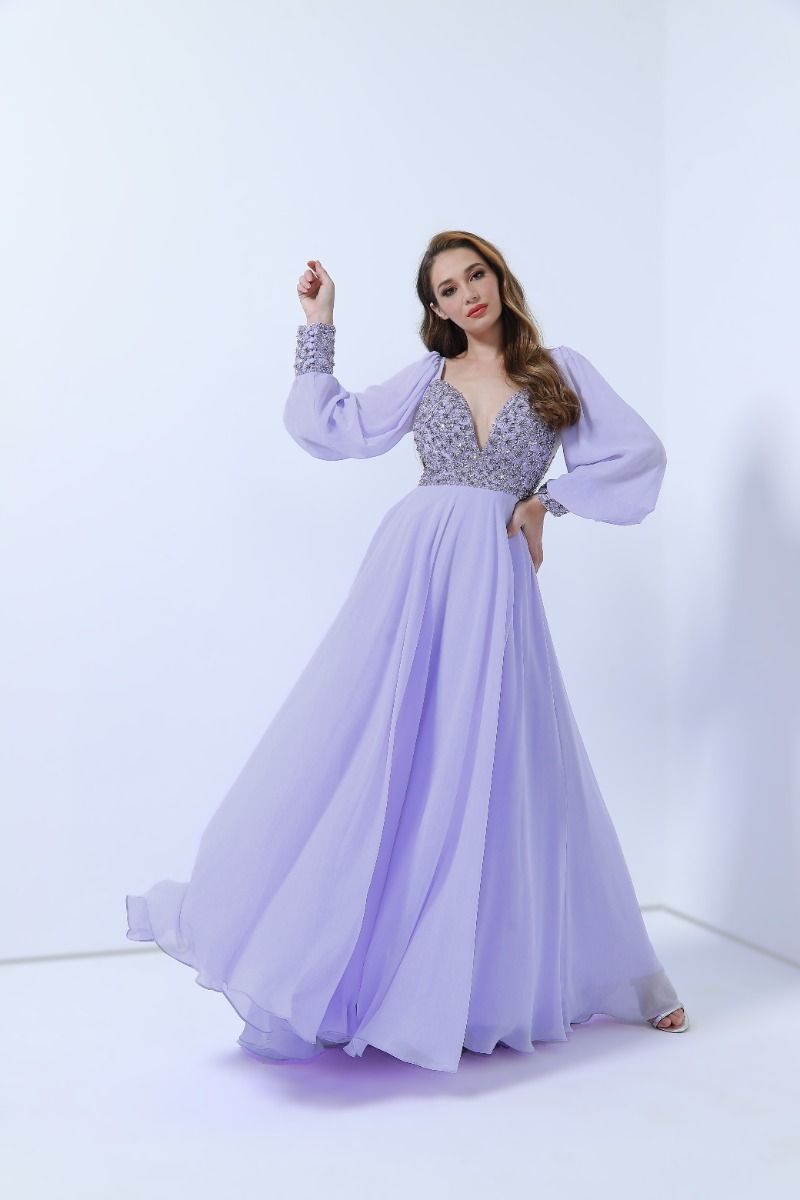 Rhinestone embellishment dress