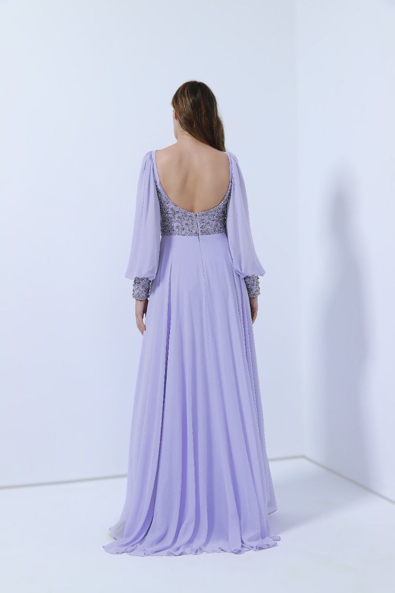 Rhinestone embellishment dress