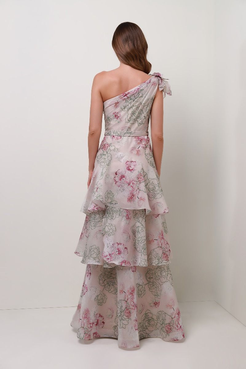 Butterfly trimming dress