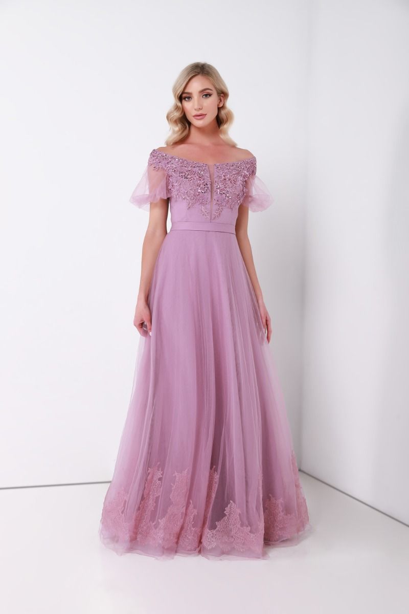 Embellished unique bustier dress