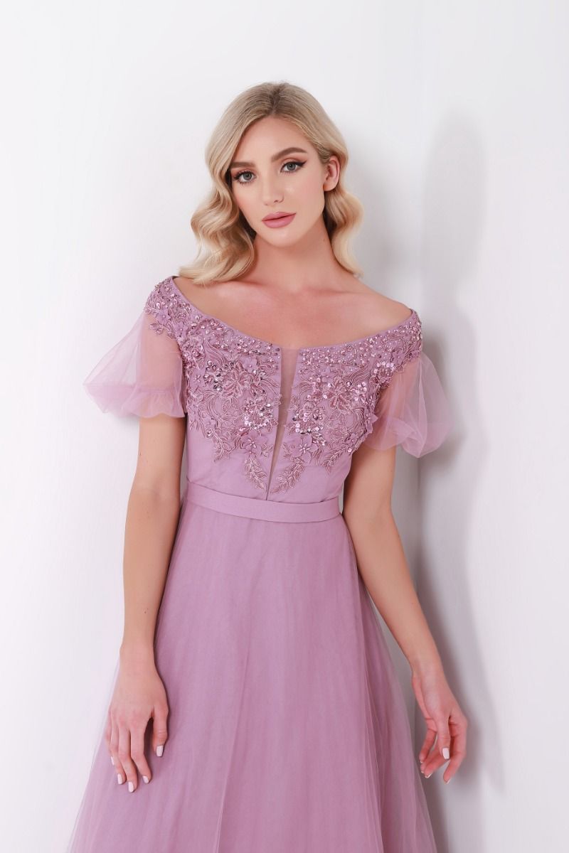 Embellished unique bustier dress