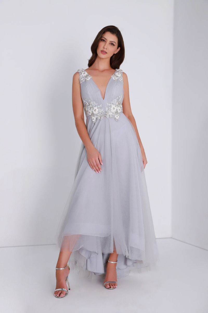High- low hem dress