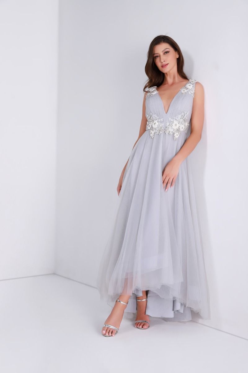 High- low hem dress
