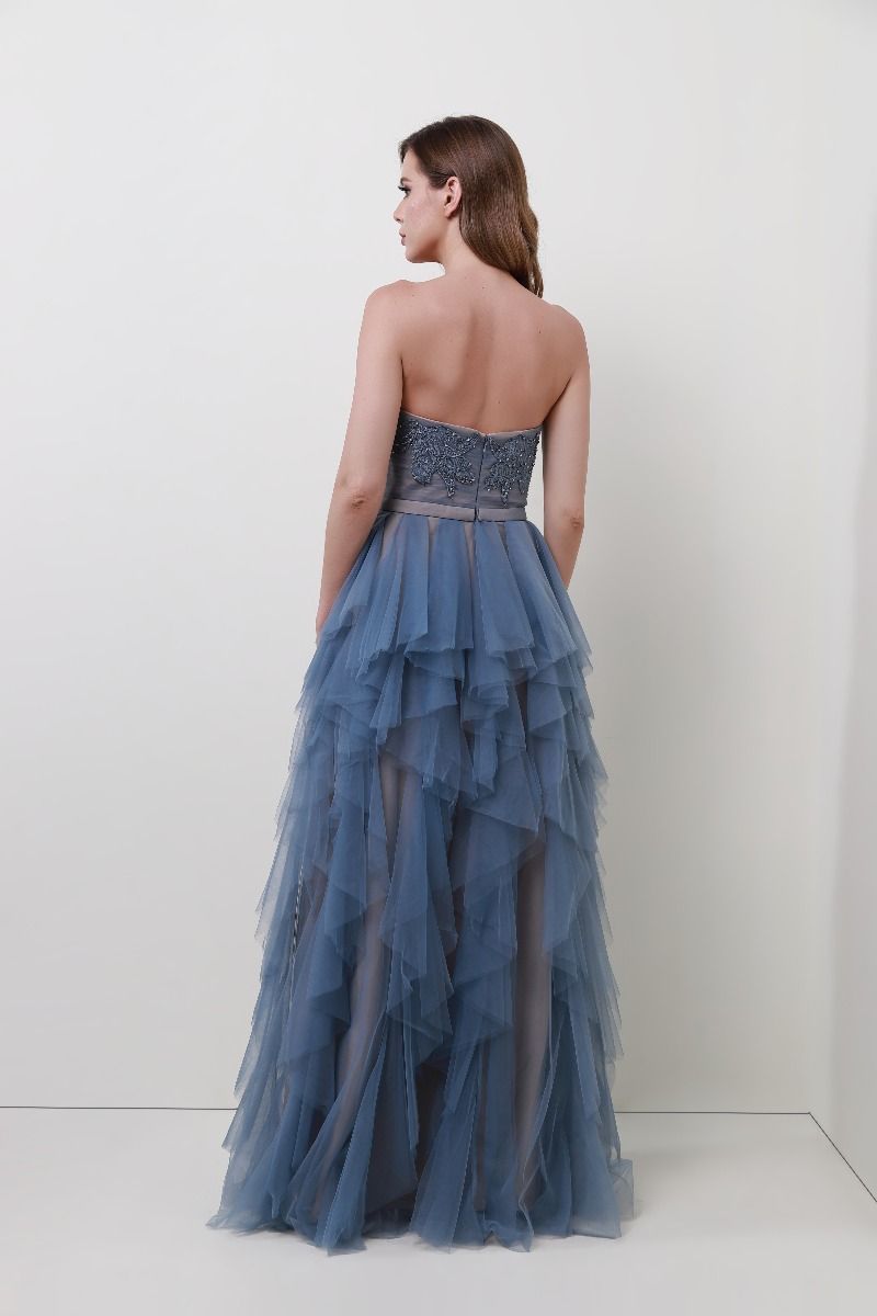 Ruffles & layers tulle dress