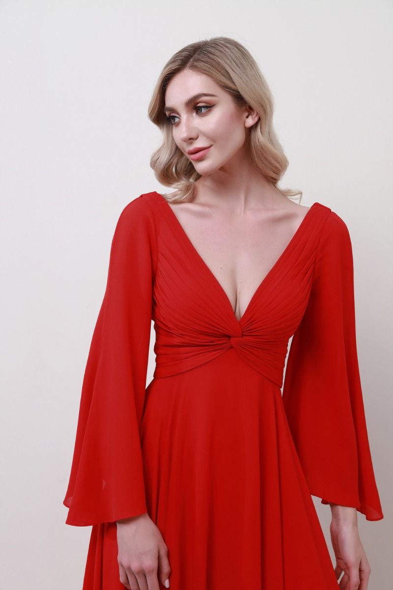 Twisted bustier dress