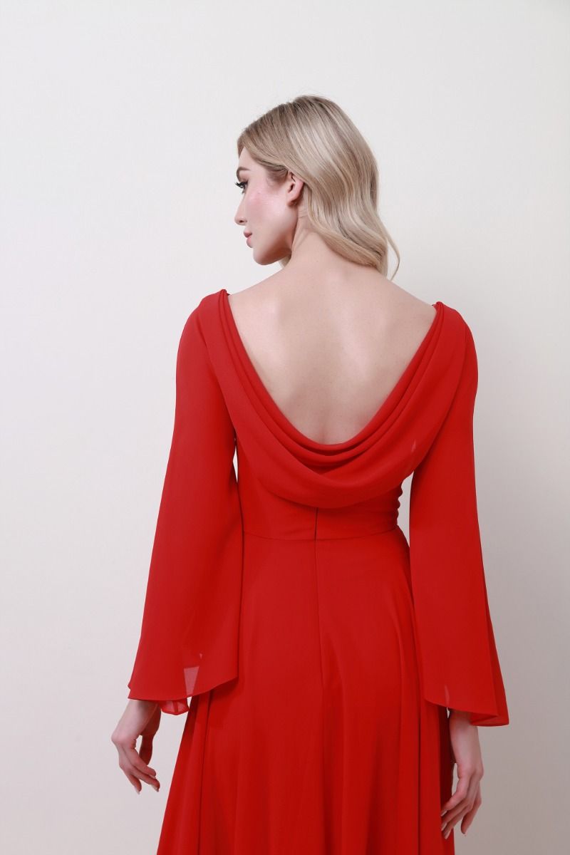 Twisted bustier dress