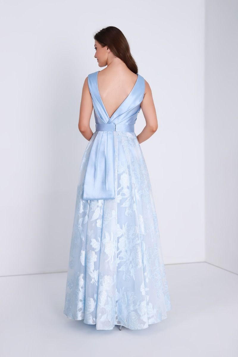 Unique bustier Brocade dress