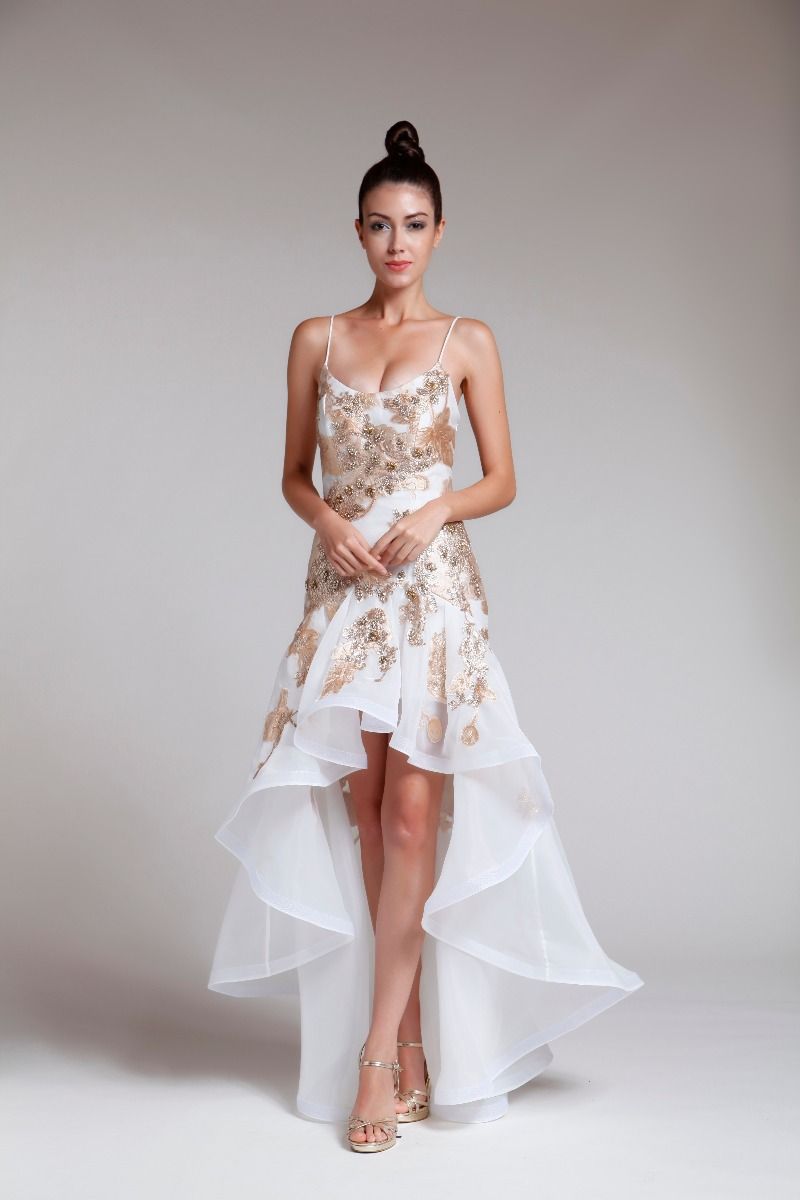 High low hem dress