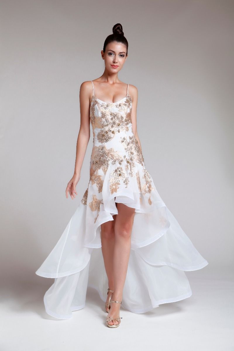 High low hem dress