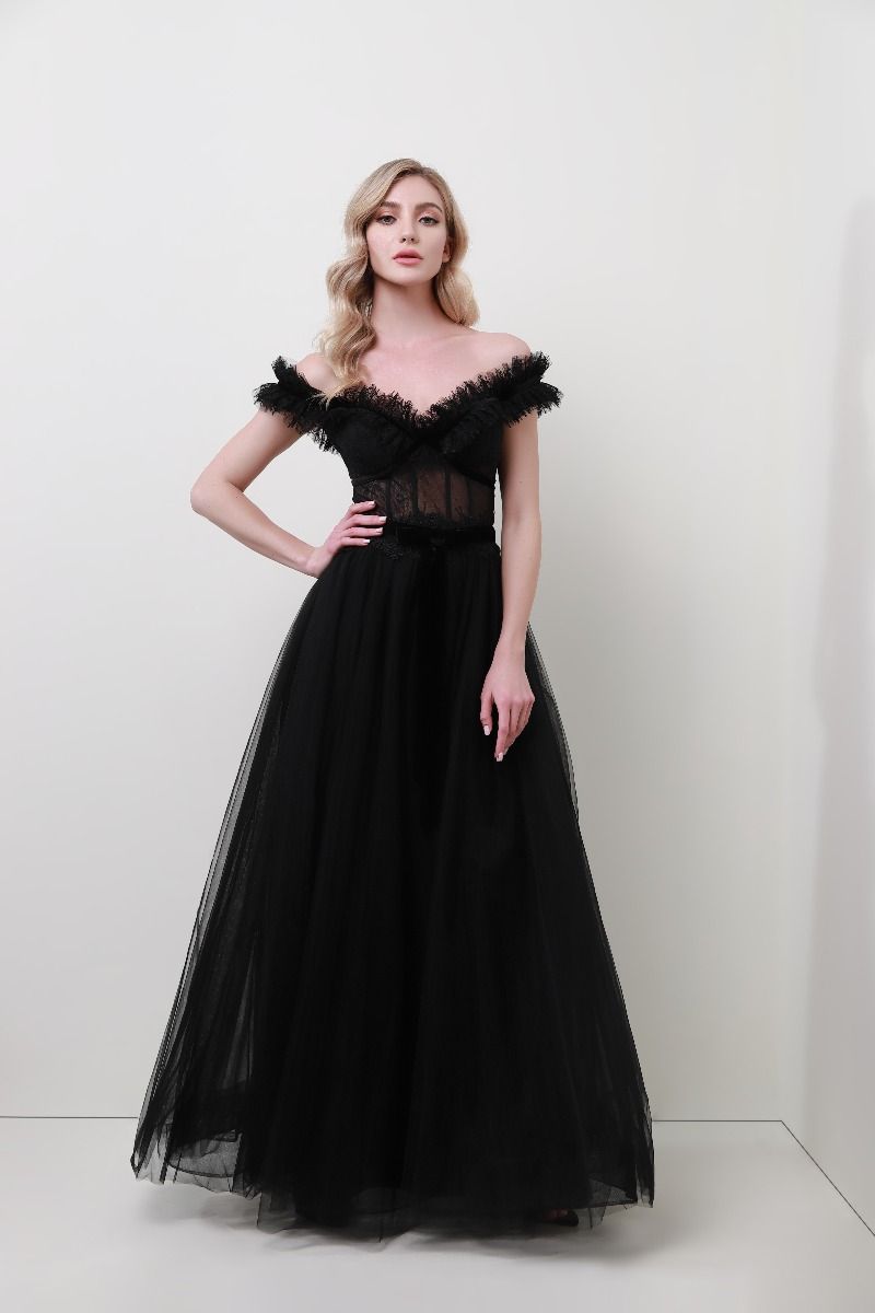 Lace bustier dress