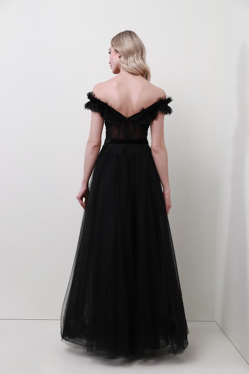 Lace bustier dress