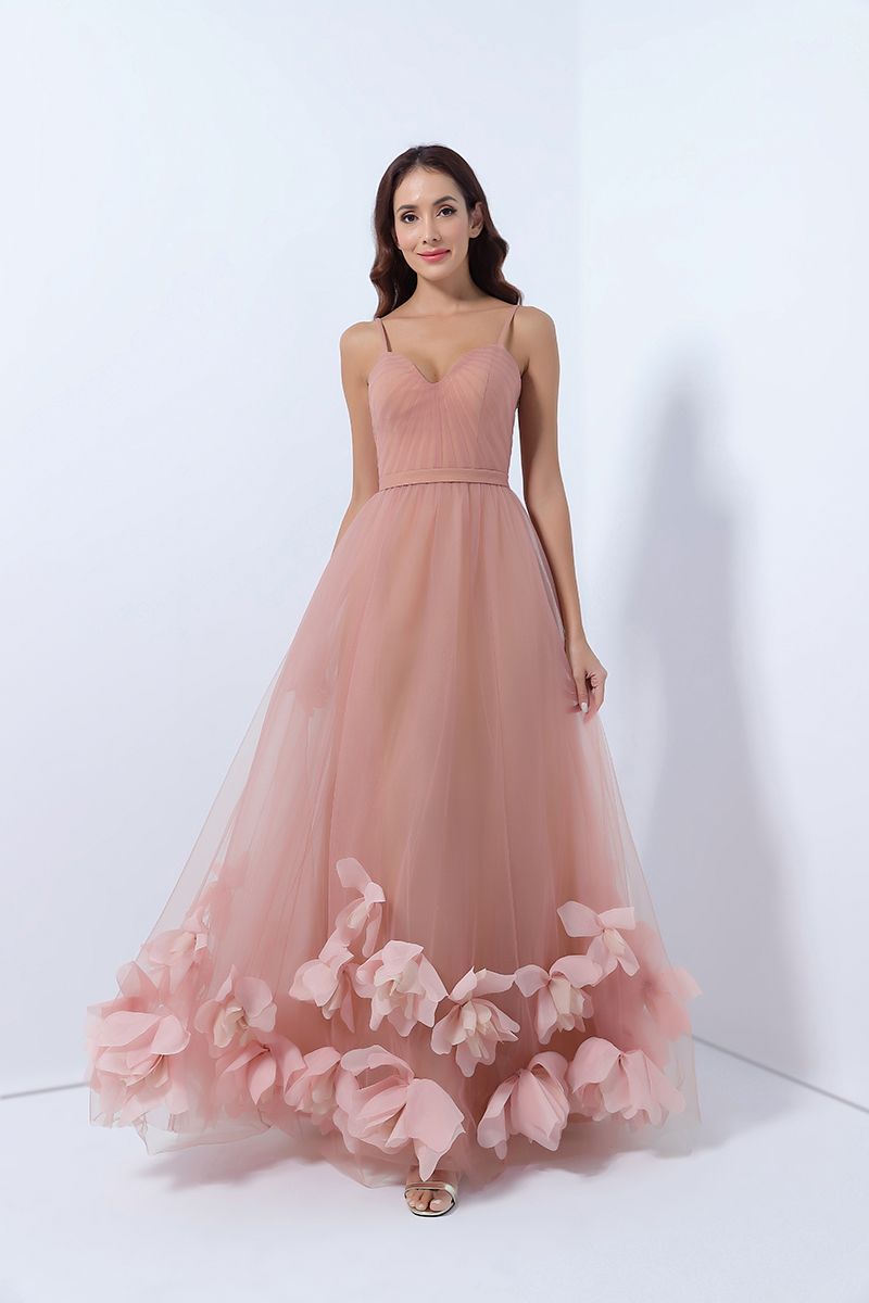 Unique ruffles dress
