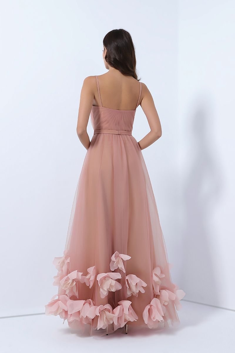 Unique ruffles dress
