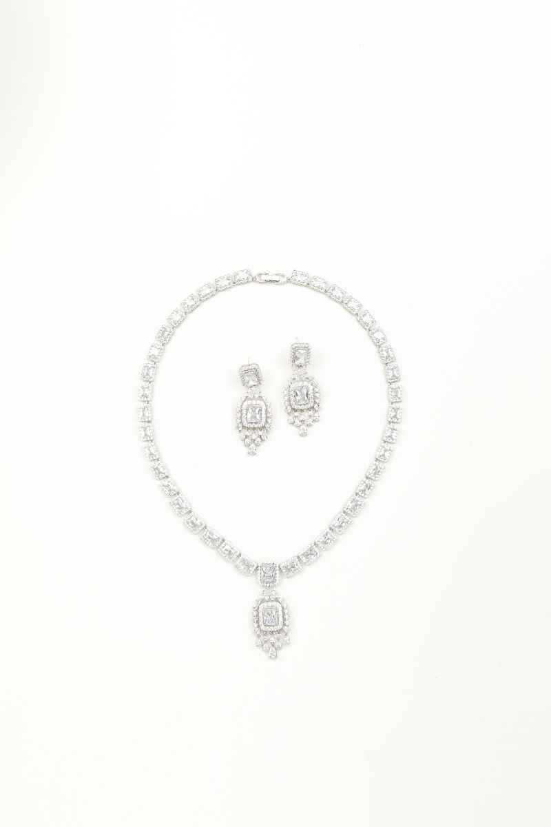 Rhinestone embellished set