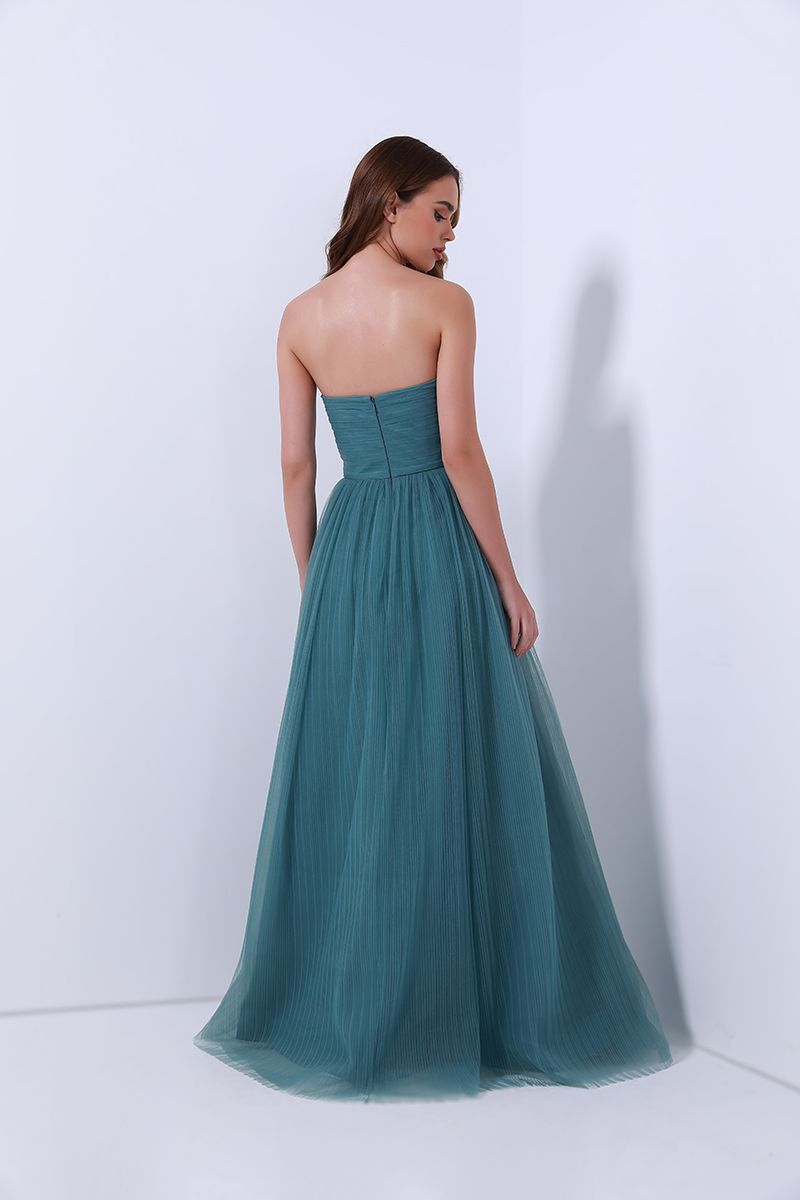 Heart shape bustier dress