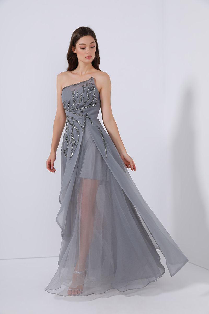 Beaded embellishment dress
