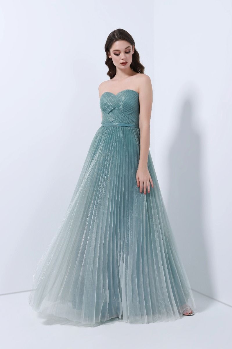Unique pleated dress