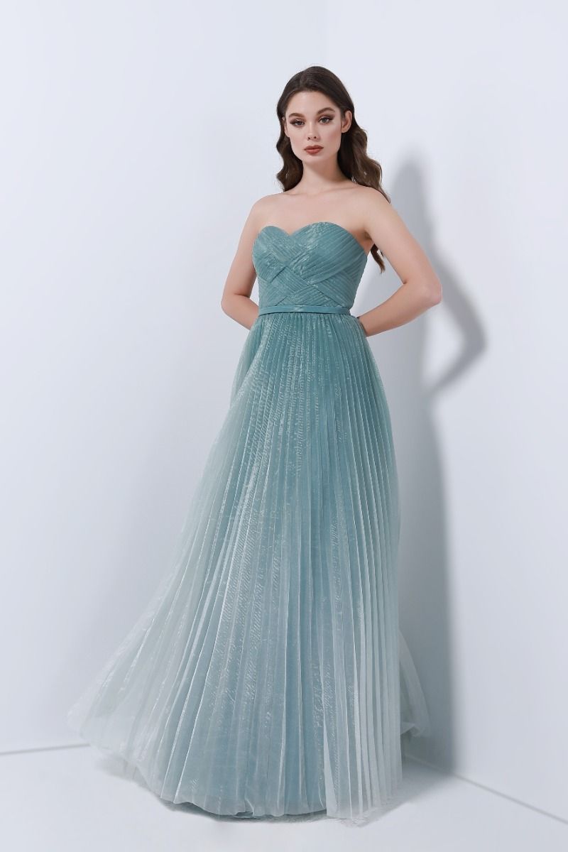 Unique pleated dress