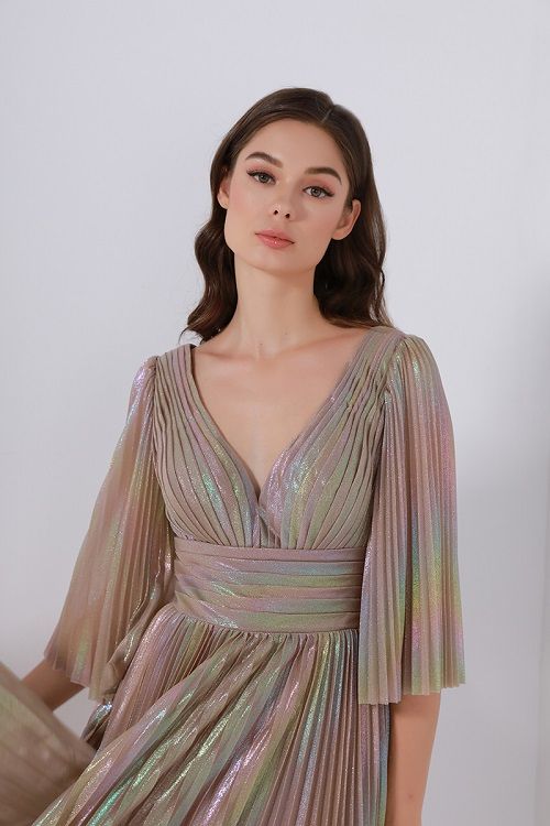 Asymmetrical hem  dress