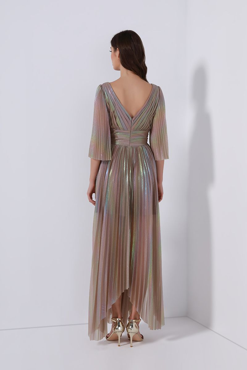 Asymmetrical hem  dress