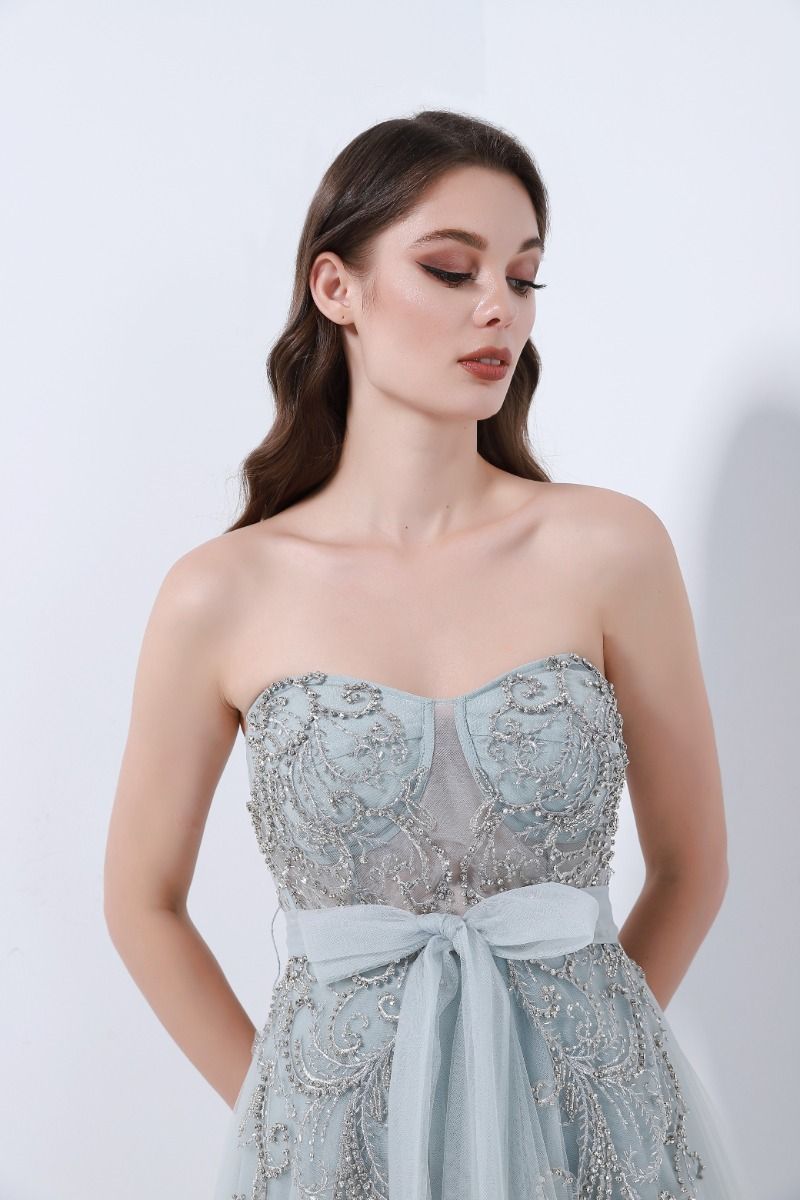 Self-tie bow dress