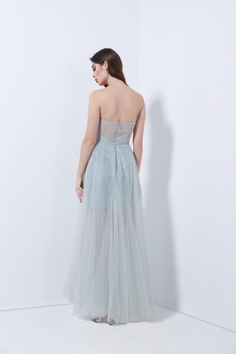 Self-tie bow dress
