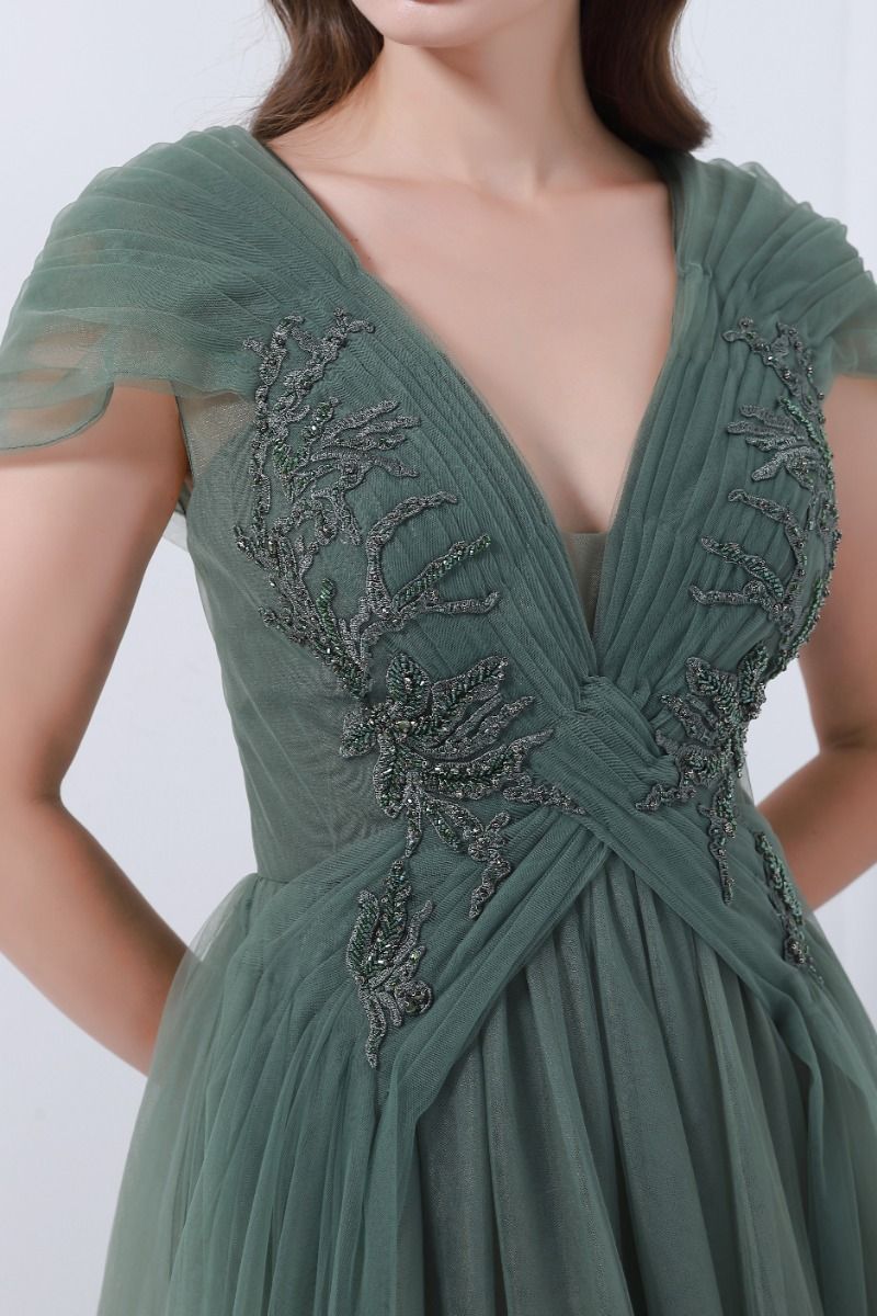 Twisted bustier dress