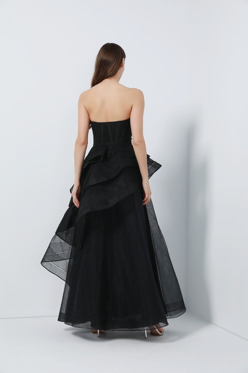 Rhinestone embellishment dress