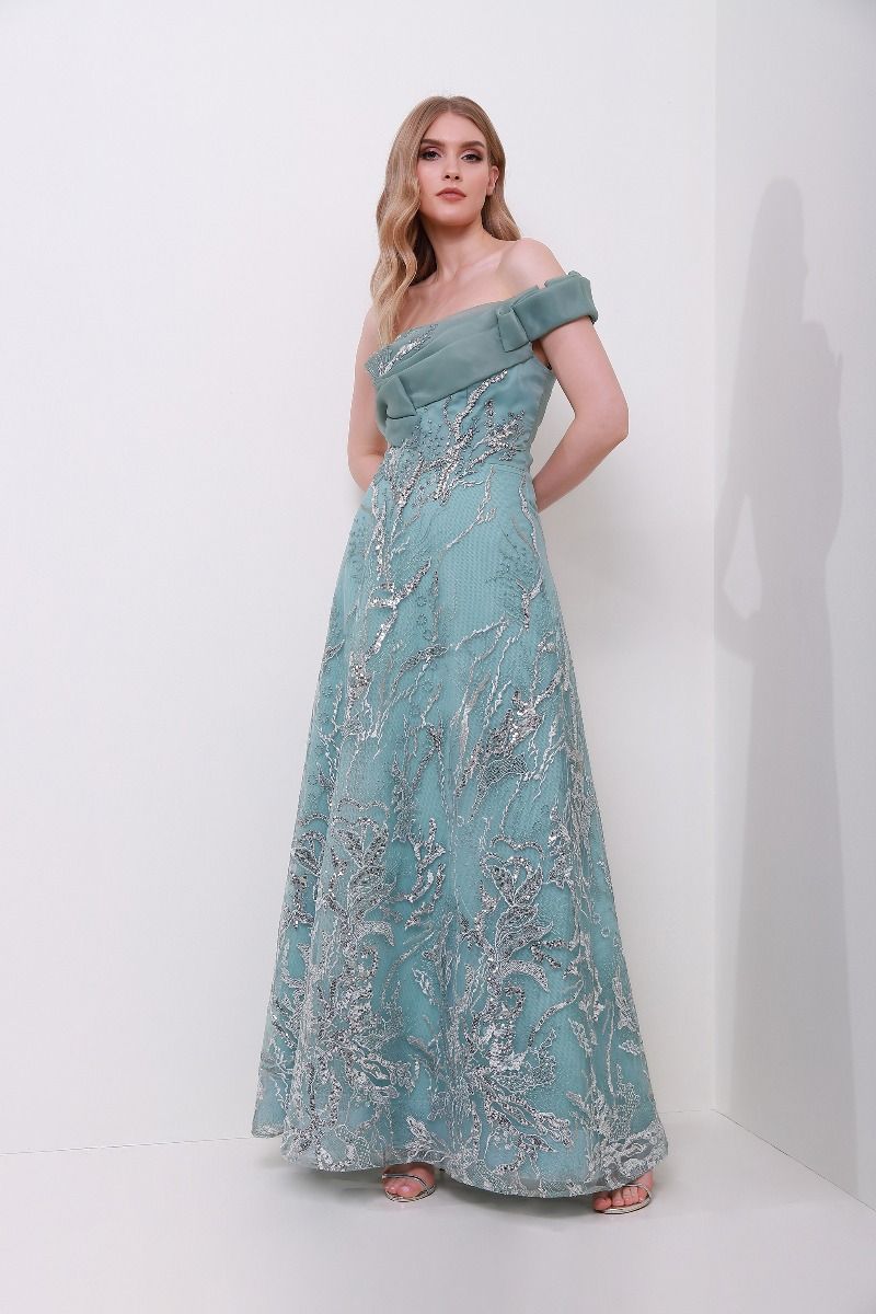 Sequin embellishment dress