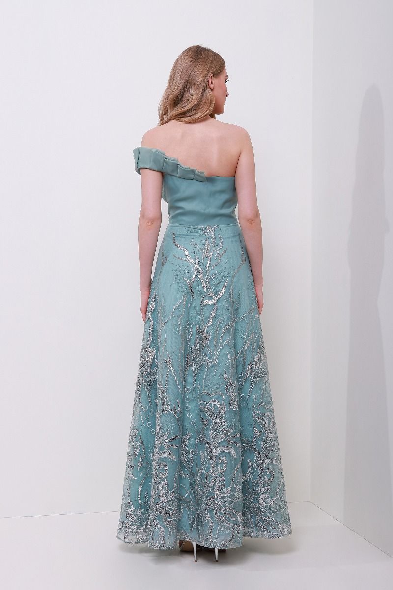Sequin embellishment dress
