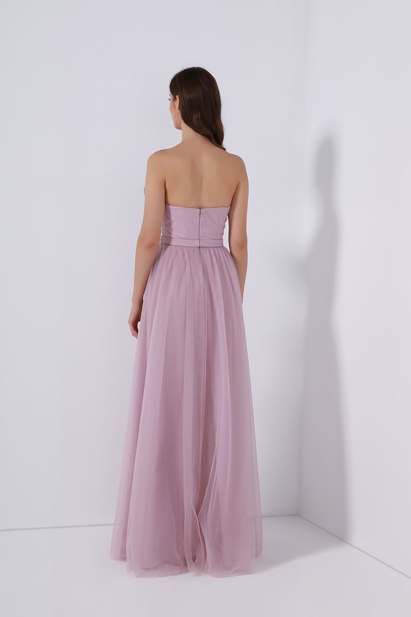 Embellished twisted knotted dress