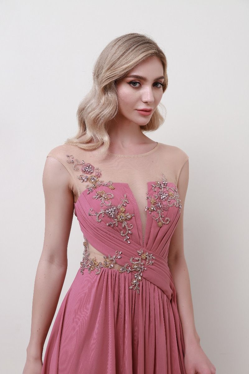 unique drape bustier dress