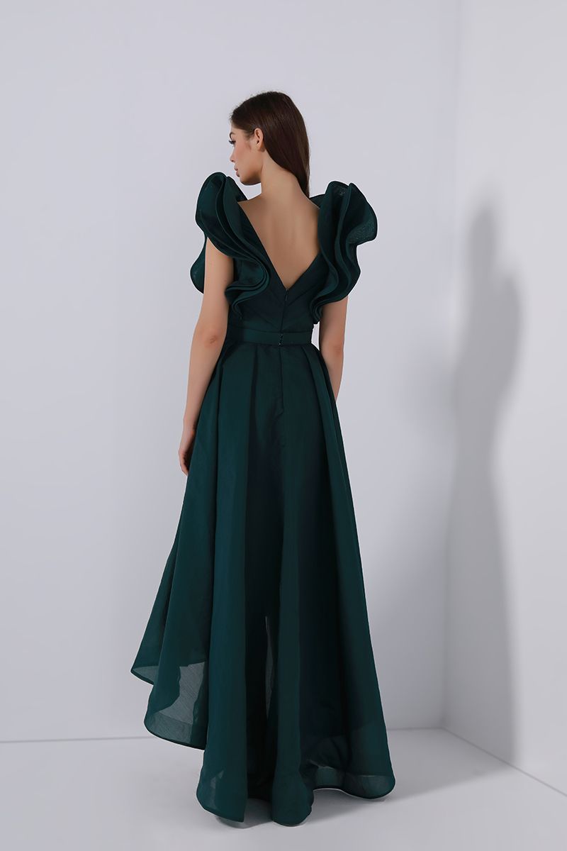 Statement ruffles dress