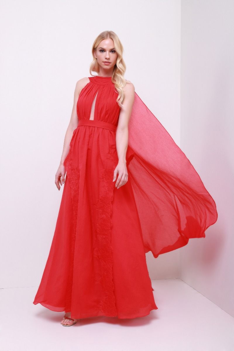 Unique pleated bustier dress