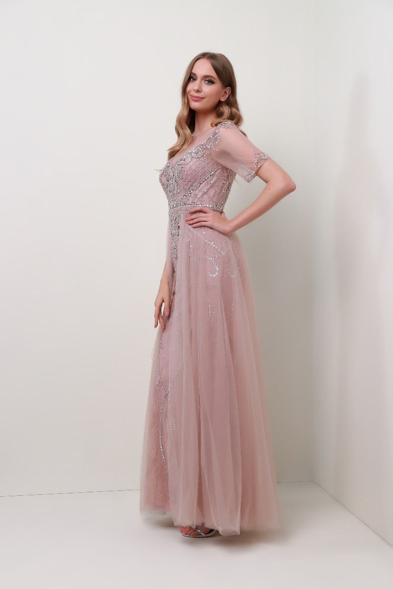 Unique rhinestones dress 