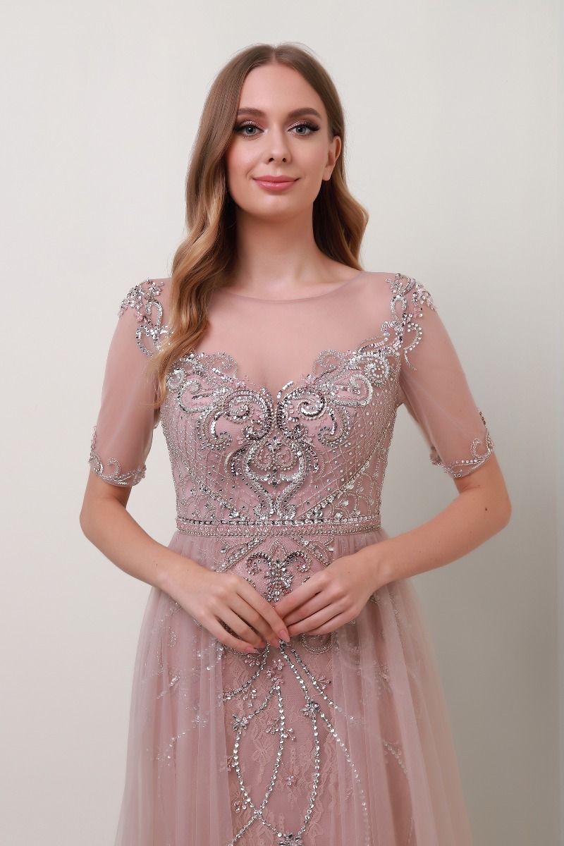 Unique rhinestones dress 