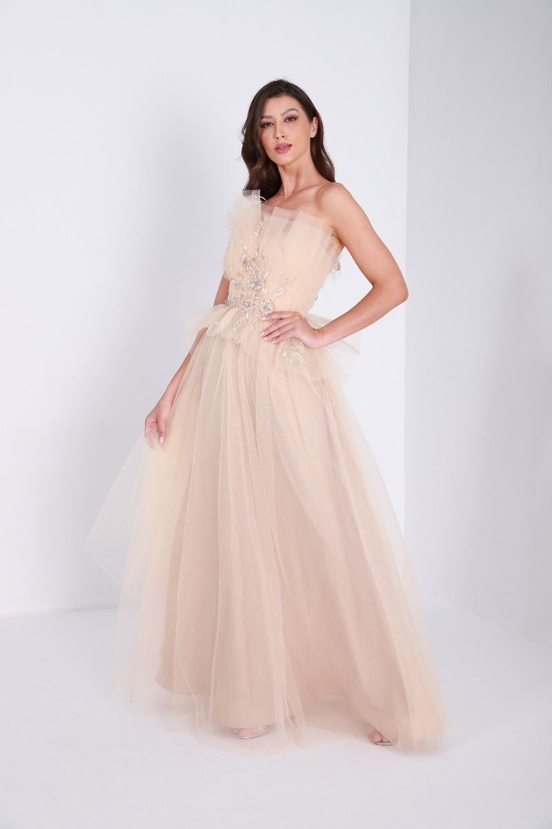 Unique bustier dress