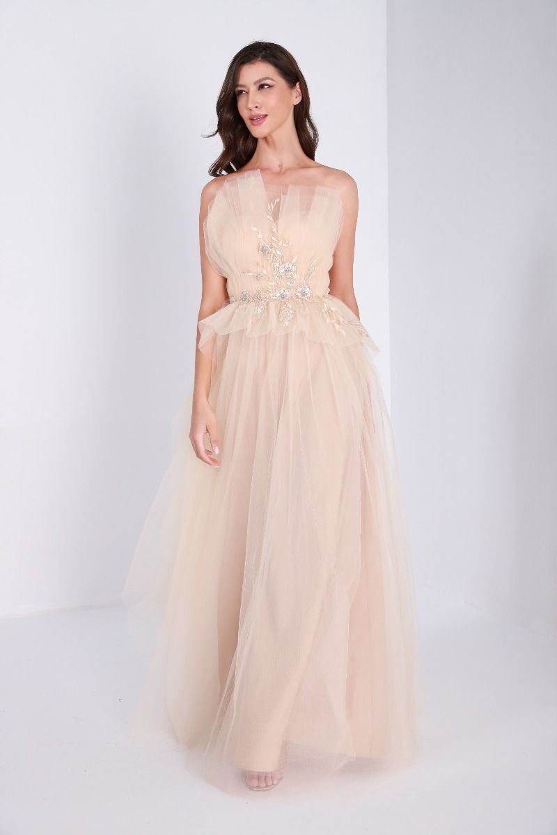 Unique bustier dress