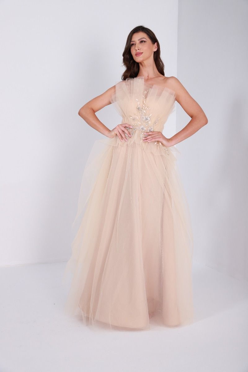 Unique bustier dress