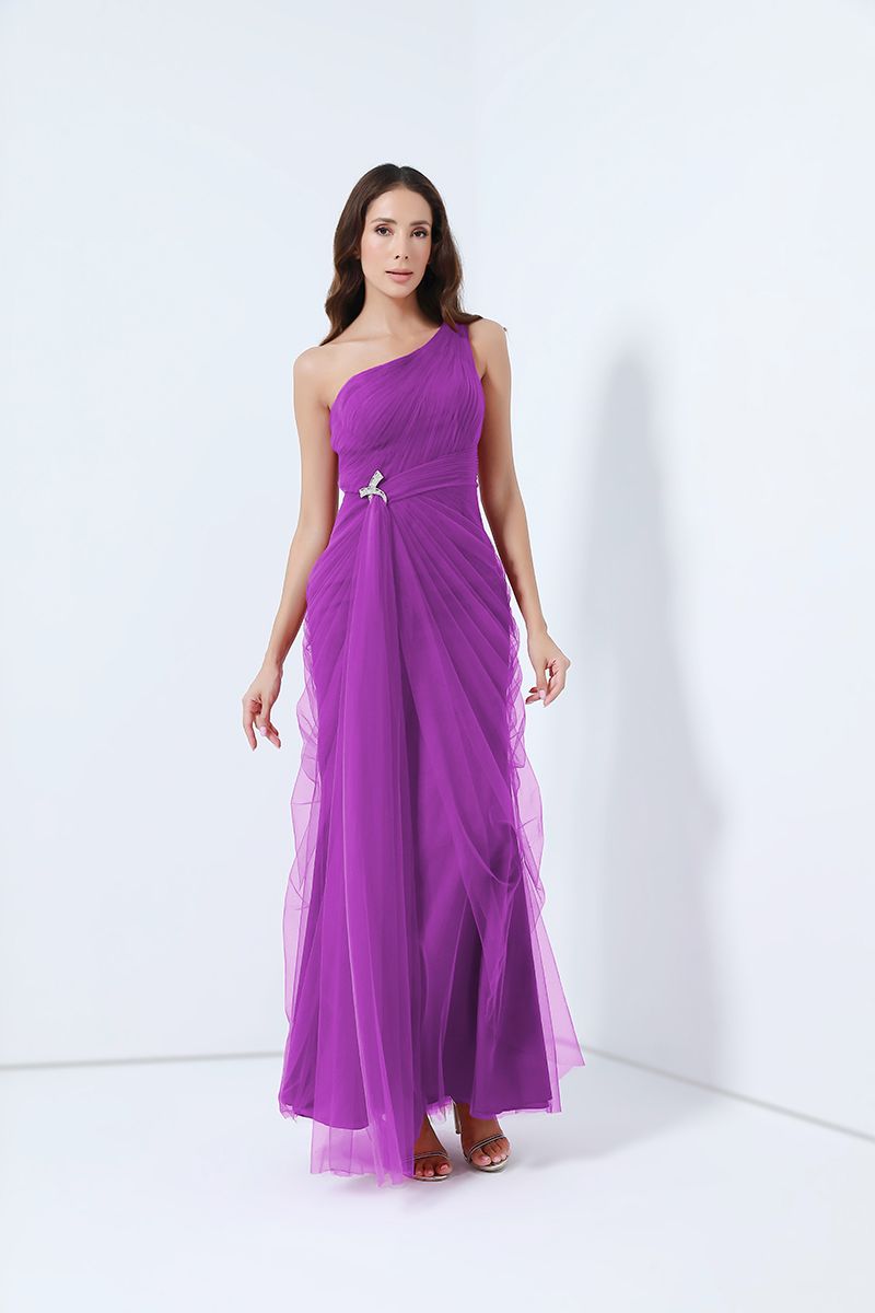 One shoulder dress